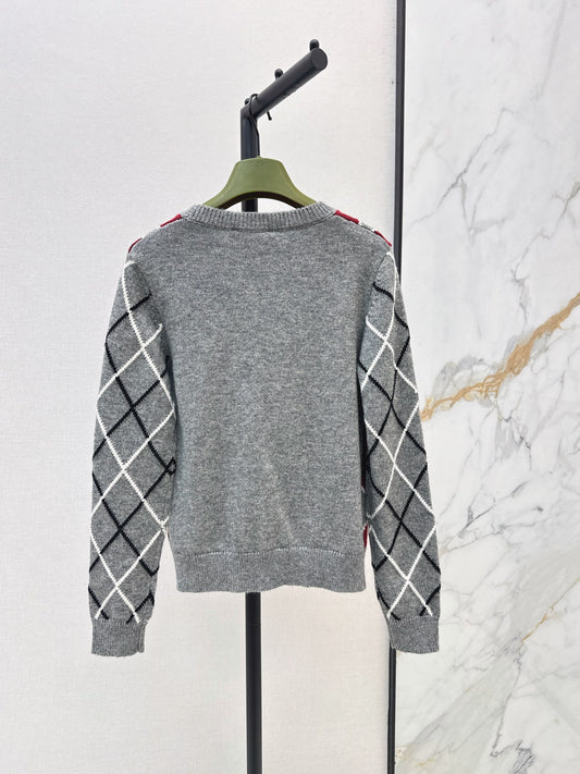 26FW New Burgundy Long-Sleeve Knit Top 🖤