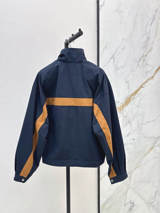 🔥Highest Quality🔥26FW New Color-Block Stand-Collar Jacket 🖤