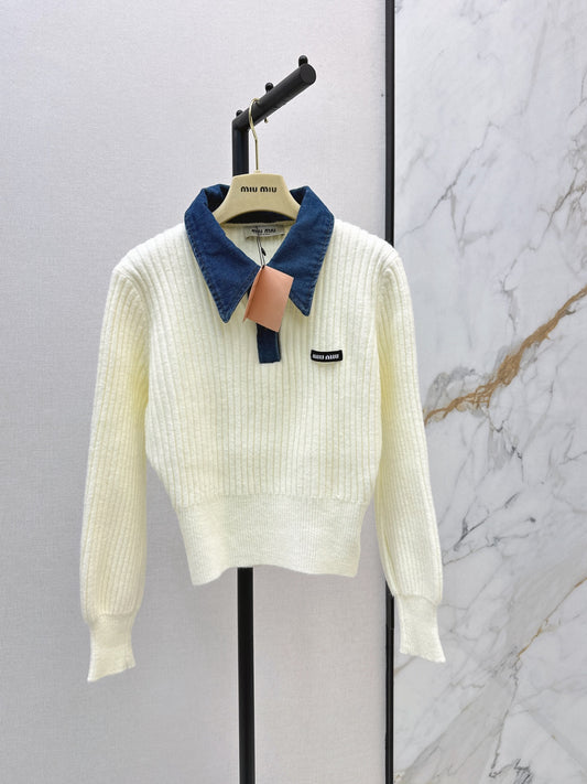🔥Highest Quality🔥26FW New Collared Knit Sweater 🤍🩶
