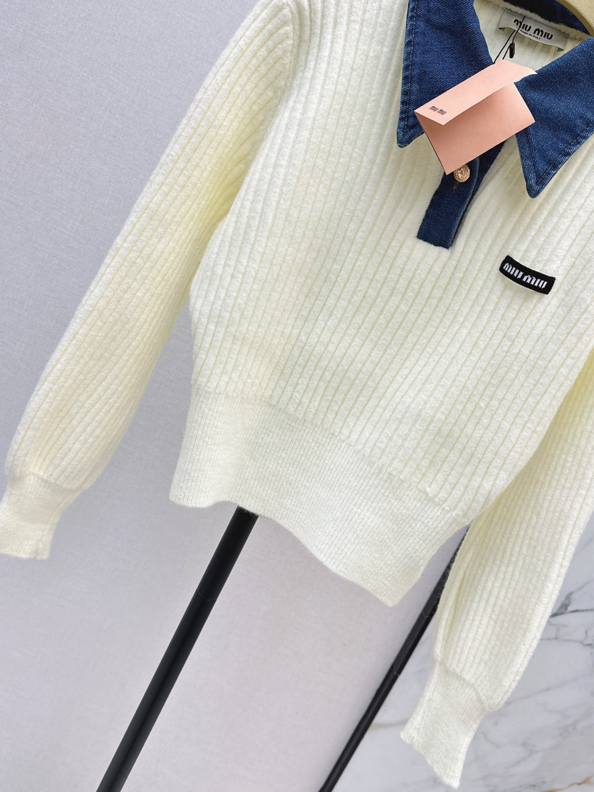 🔥Highest Quality🔥26FW New Collared Knit Sweater 🤍🩶