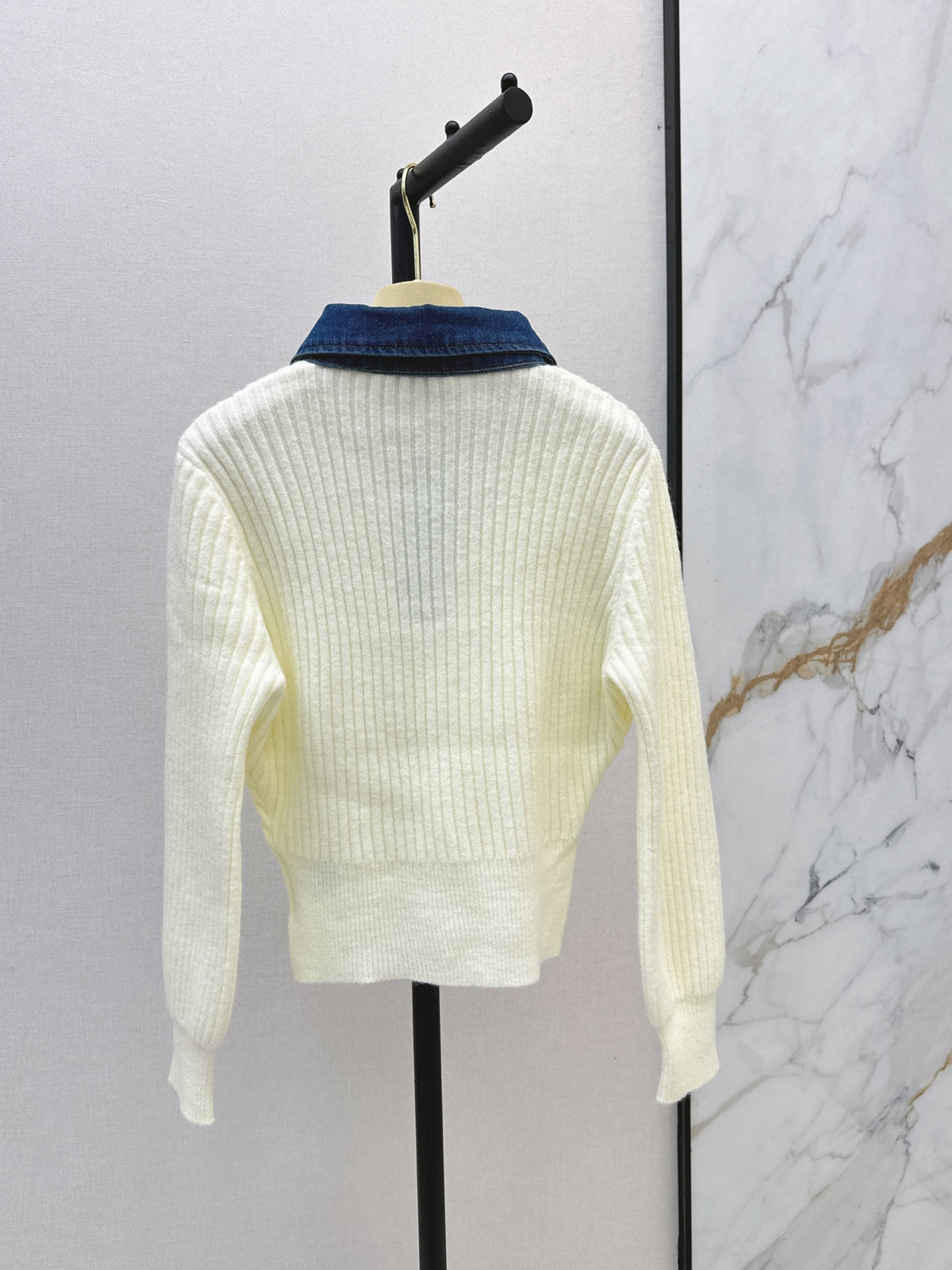🔥Highest Quality🔥26FW New Collared Knit Sweater 🤍🩶