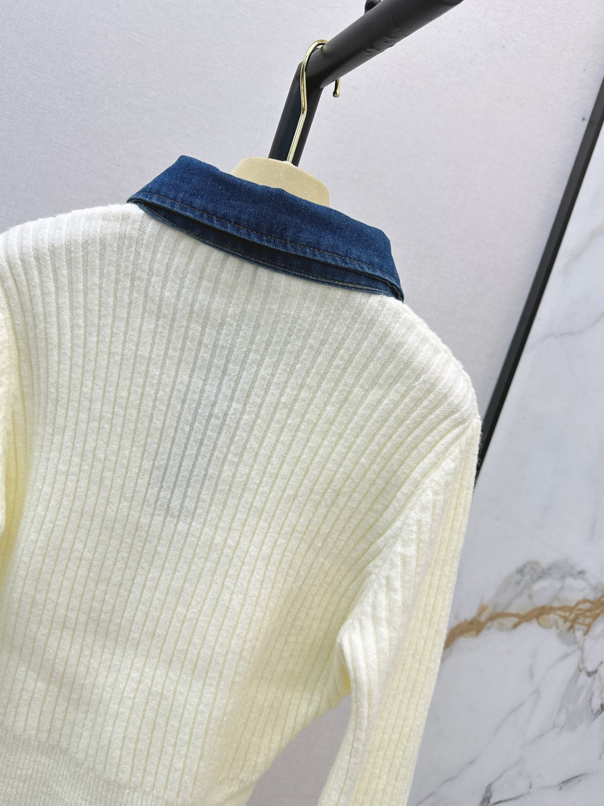 🔥Highest Quality🔥26FW New Collared Knit Sweater 🤍🩶