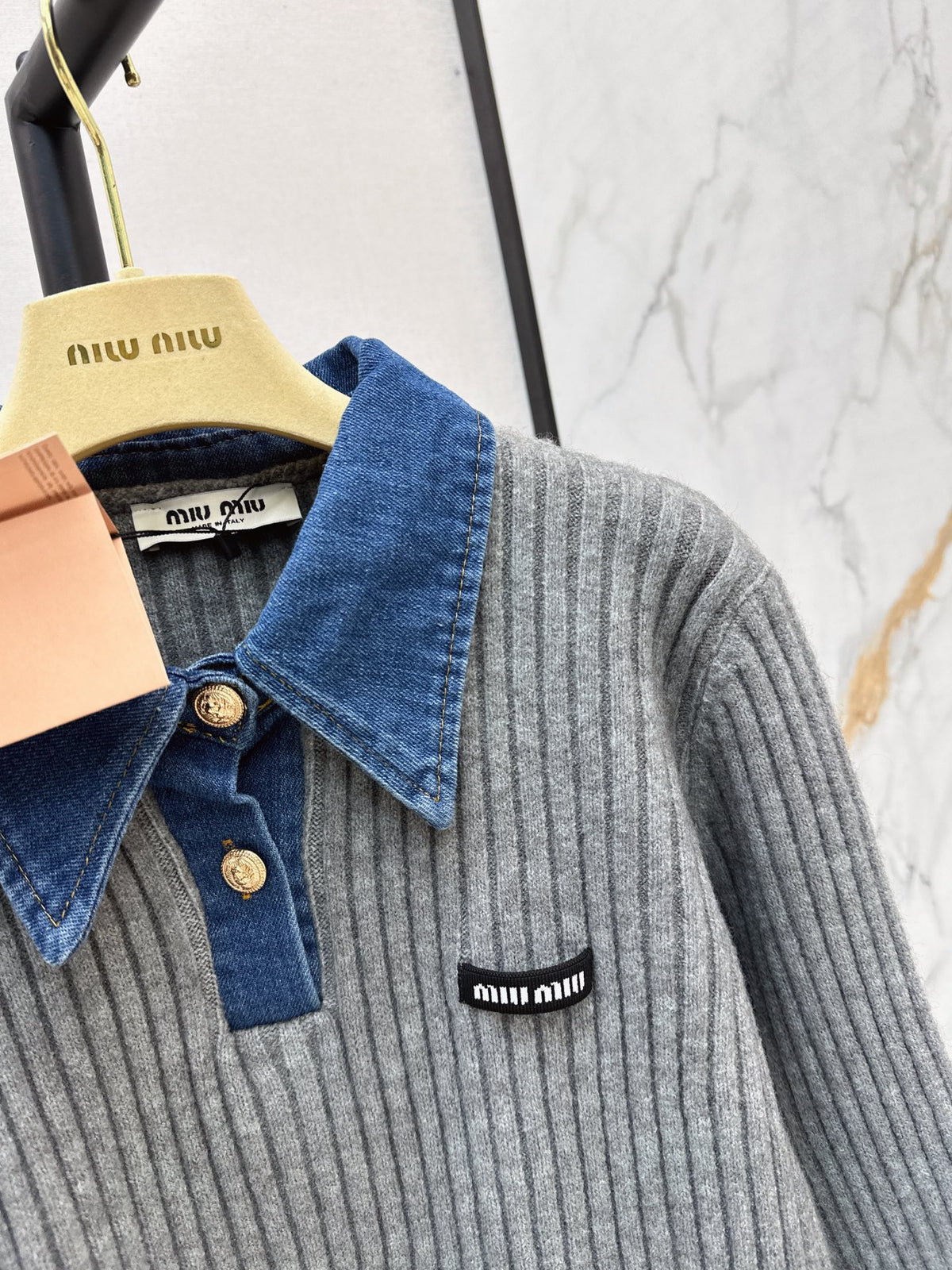 🔥Highest Quality🔥26FW New Collared Knit Sweater 🤍🩶