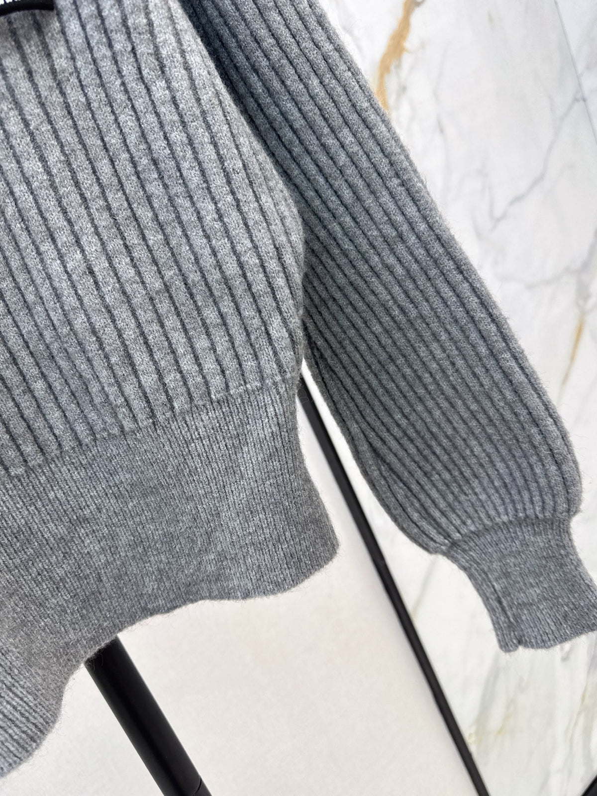 🔥Highest Quality🔥26FW New Collared Knit Sweater 🤍🩶