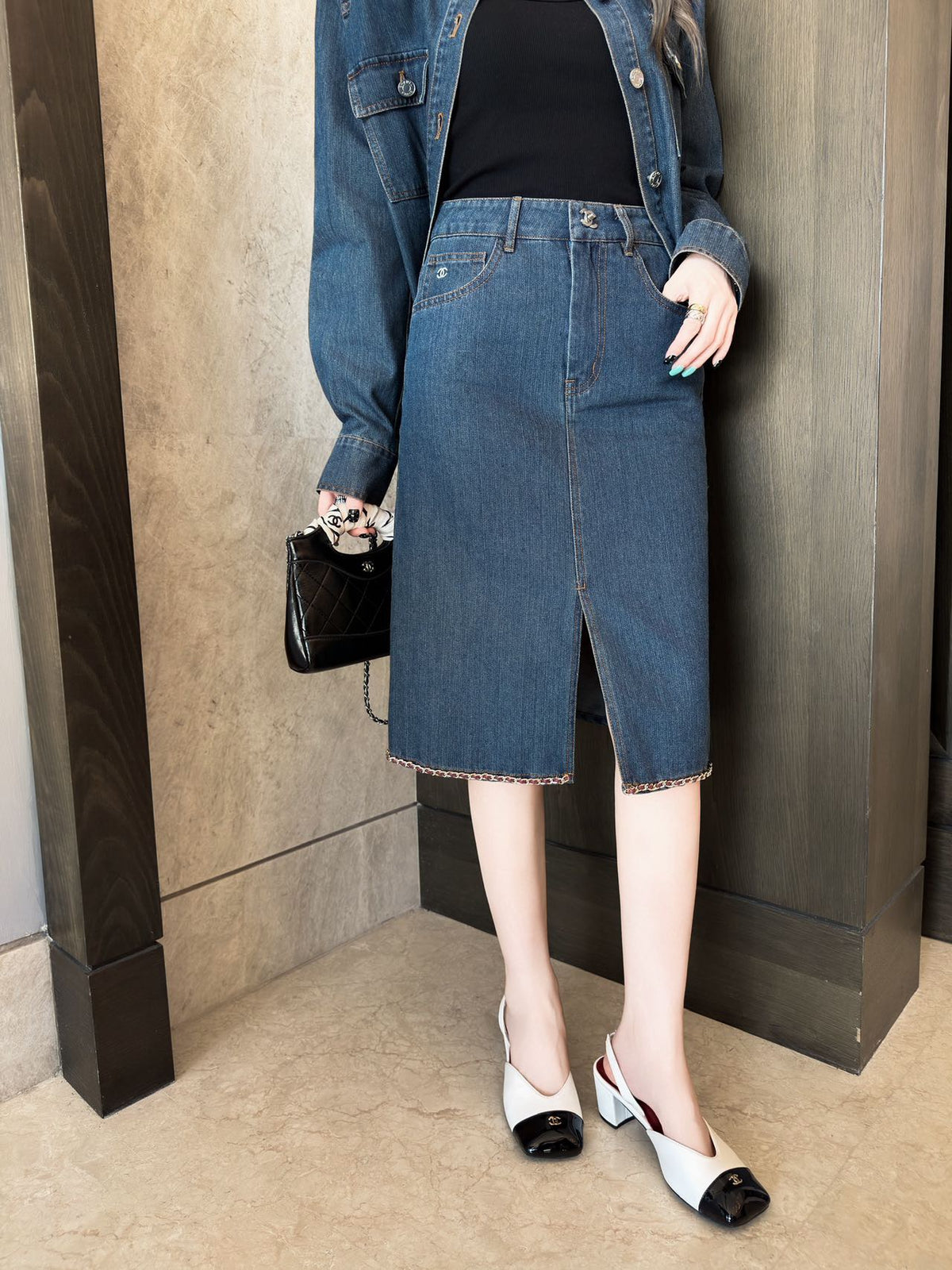 26FW New Denim Collared Shirt Jacket 💙