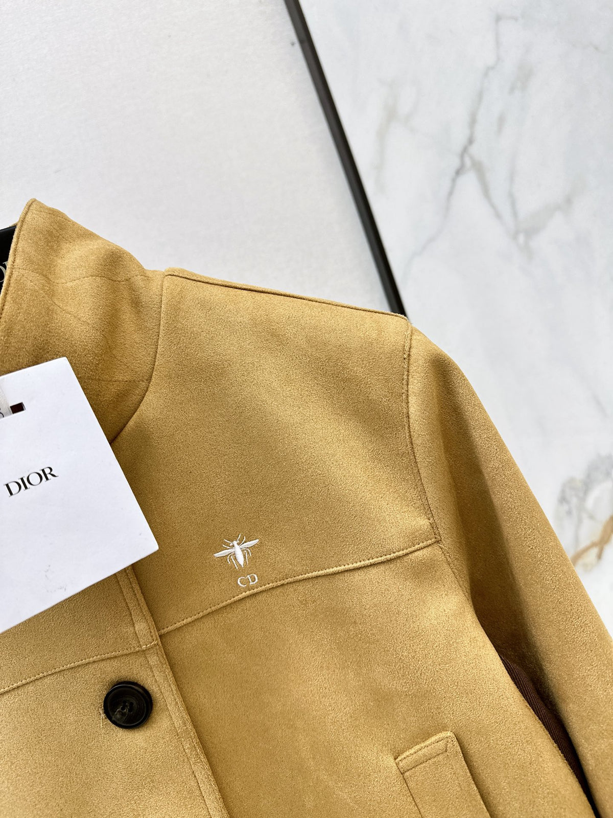 26FW New Faux Suede Stand-Collar Jacket 🤎🖤