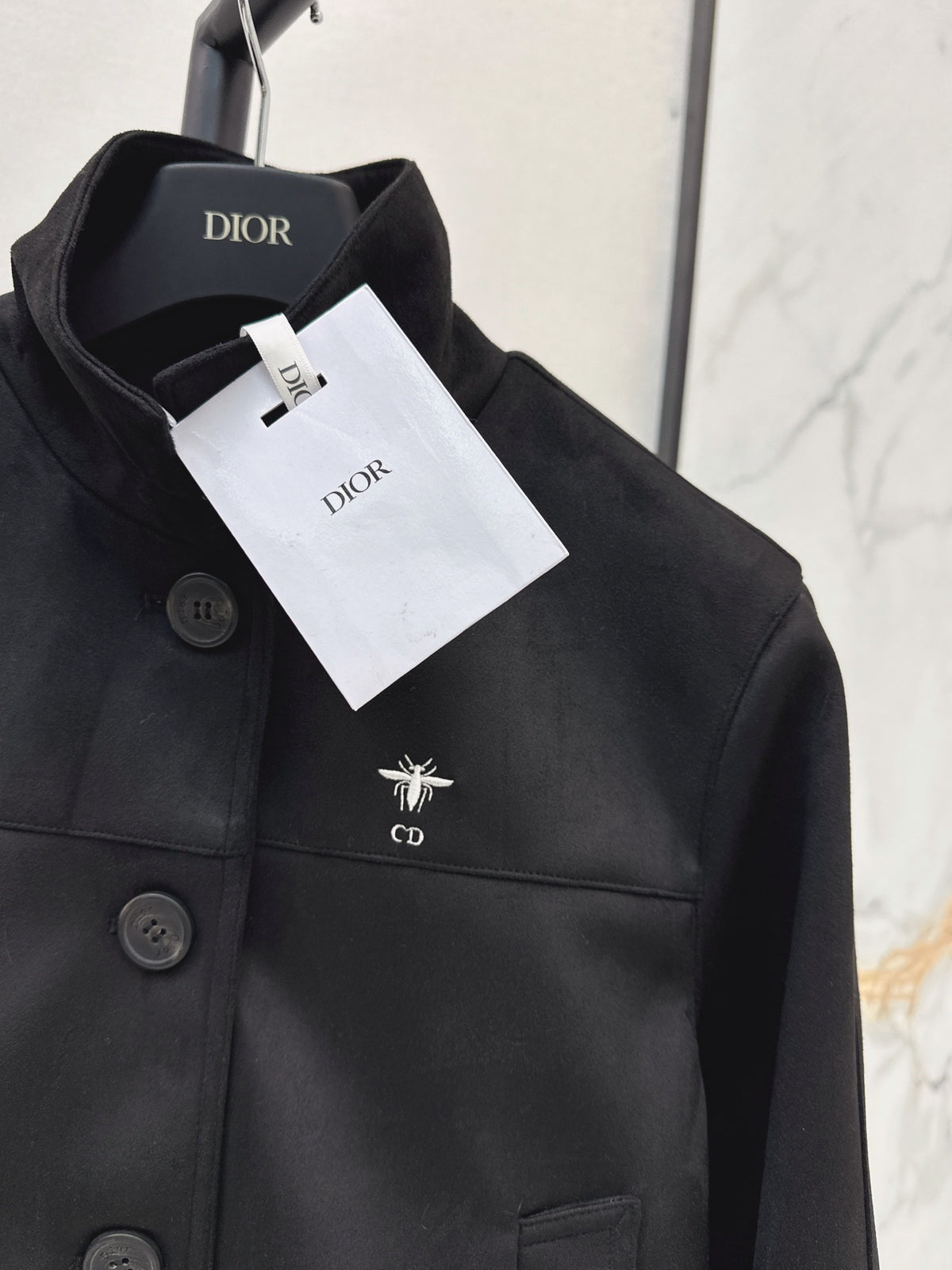 26FW New Faux Suede Stand-Collar Jacket 🤎🖤