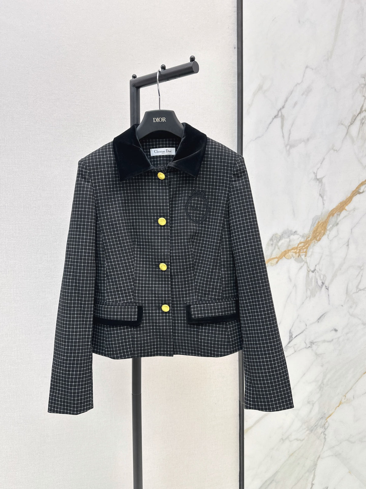 26FW New Collared Plaid Jacket 🖤