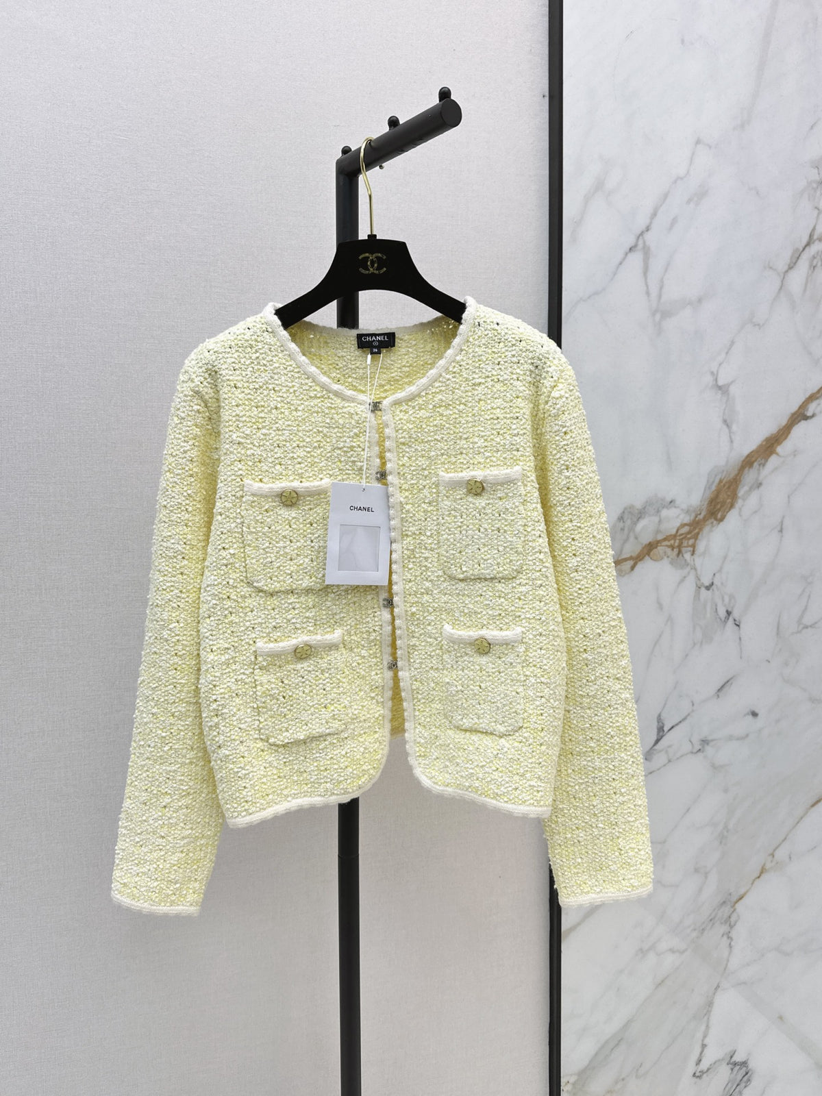 🔥Highest Quality🔥26FW New Goose-Yellow Cardigan 💛