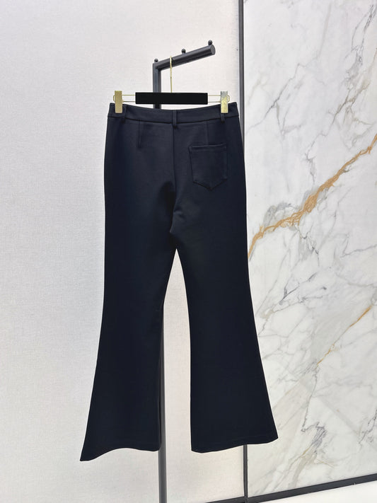 26FW New Chain-Detail Flared Trousers 🖤