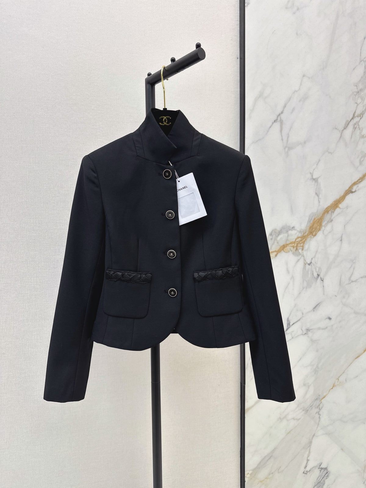 26FW New Stand-Collar Jacket with Dual Pockets 🖤