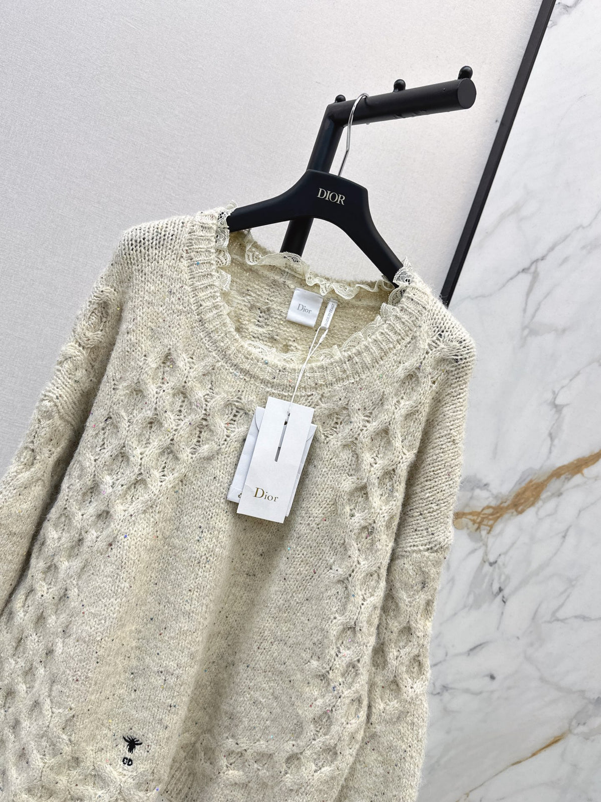 26FW New Cable-Knit Crewneck Sweater 🤍🖤