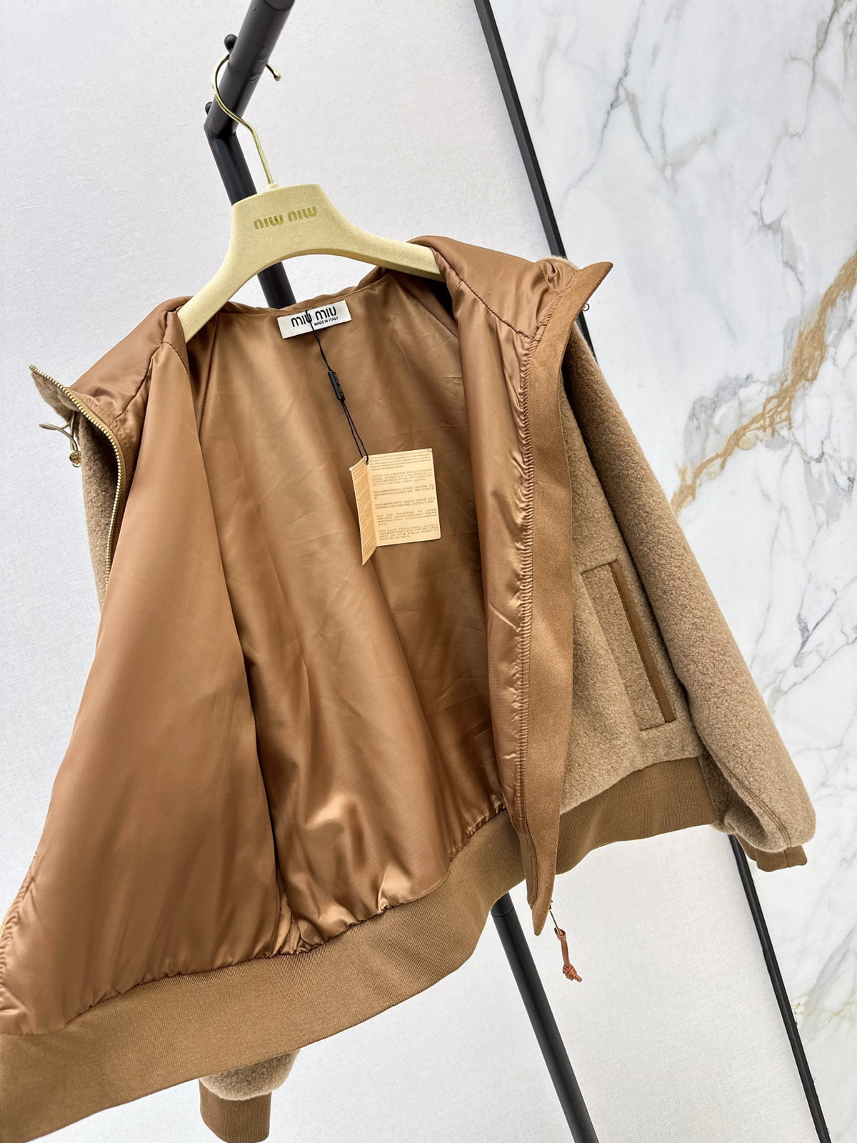 26FW New Hooded Teddy Coat 🤎🩶