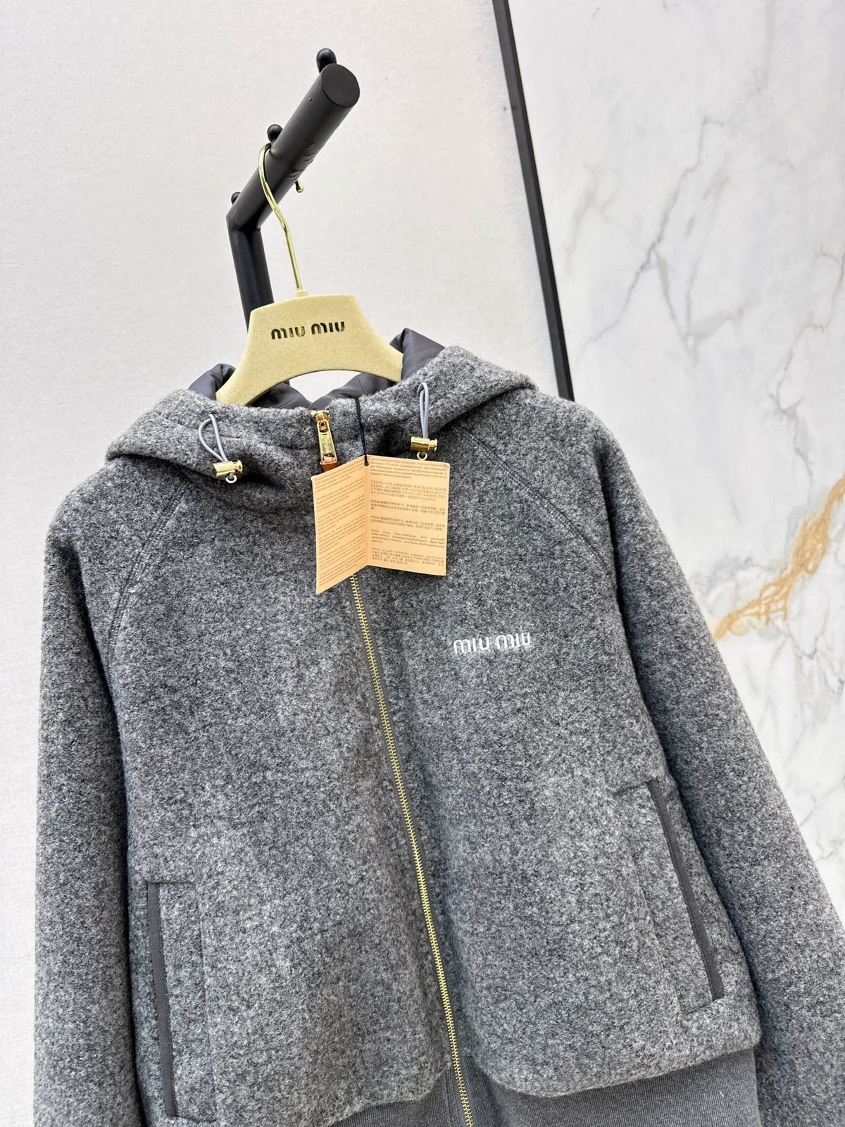 26FW New Hooded Teddy Coat 🤎🩶
