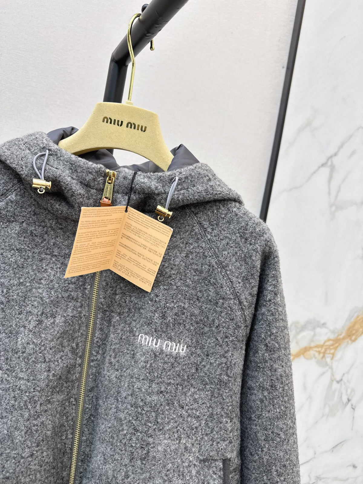 26FW New Hooded Teddy Coat 🤎🩶