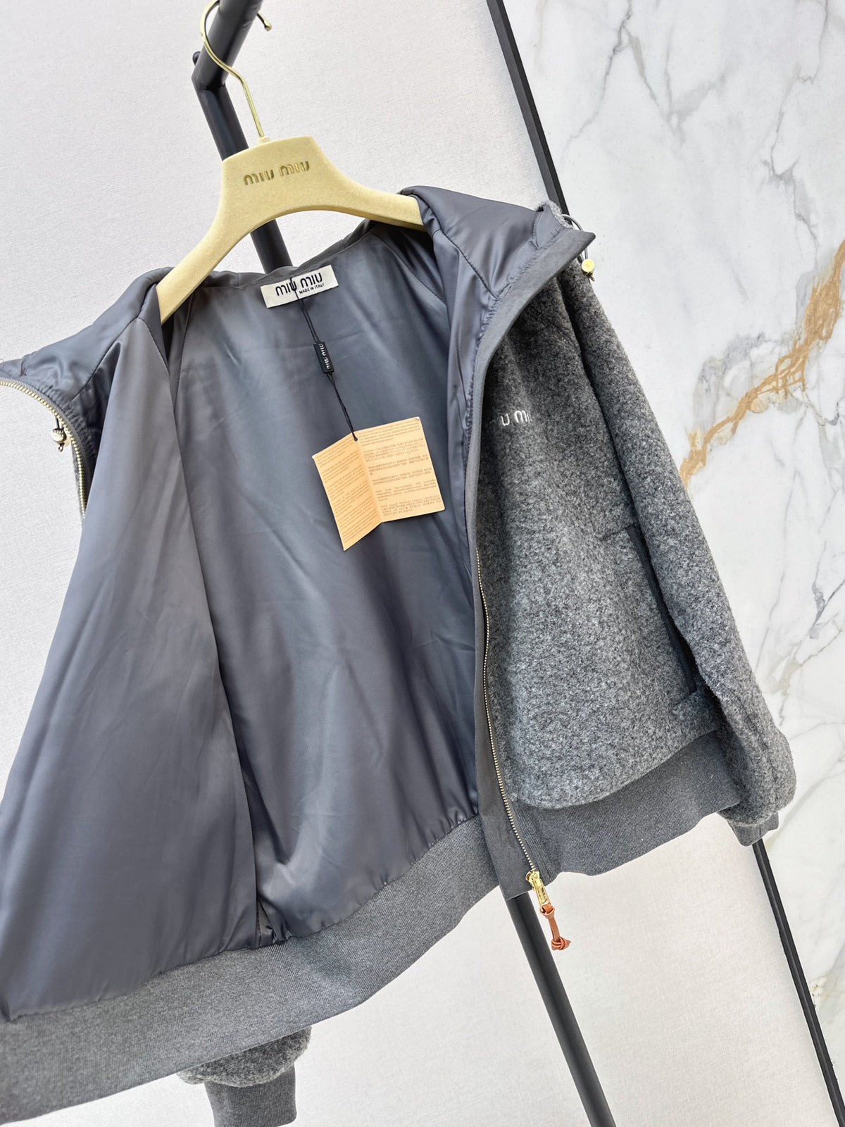 26FW New Hooded Teddy Coat 🤎🩶