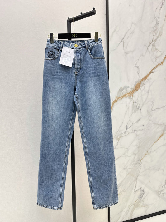 26FW New Stamp Logo Jeans 🩵