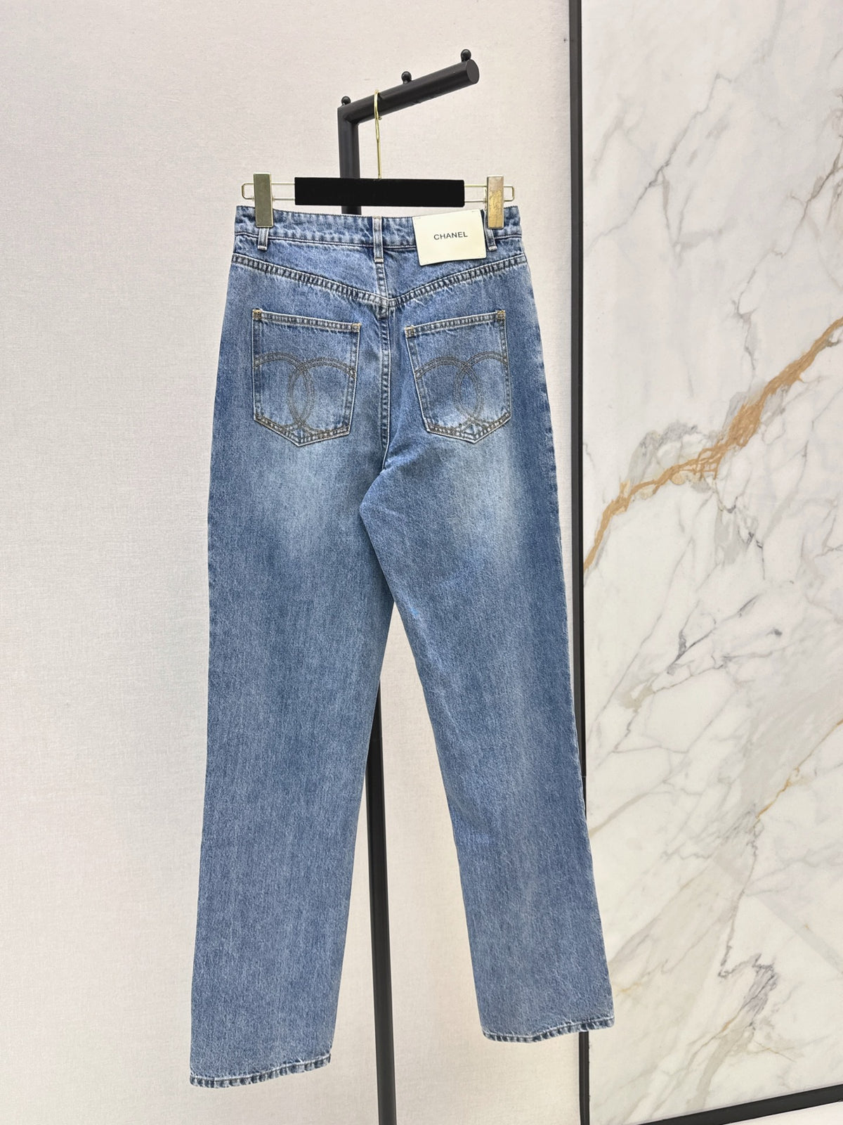 26FW New Stamp Logo Jeans 🩵