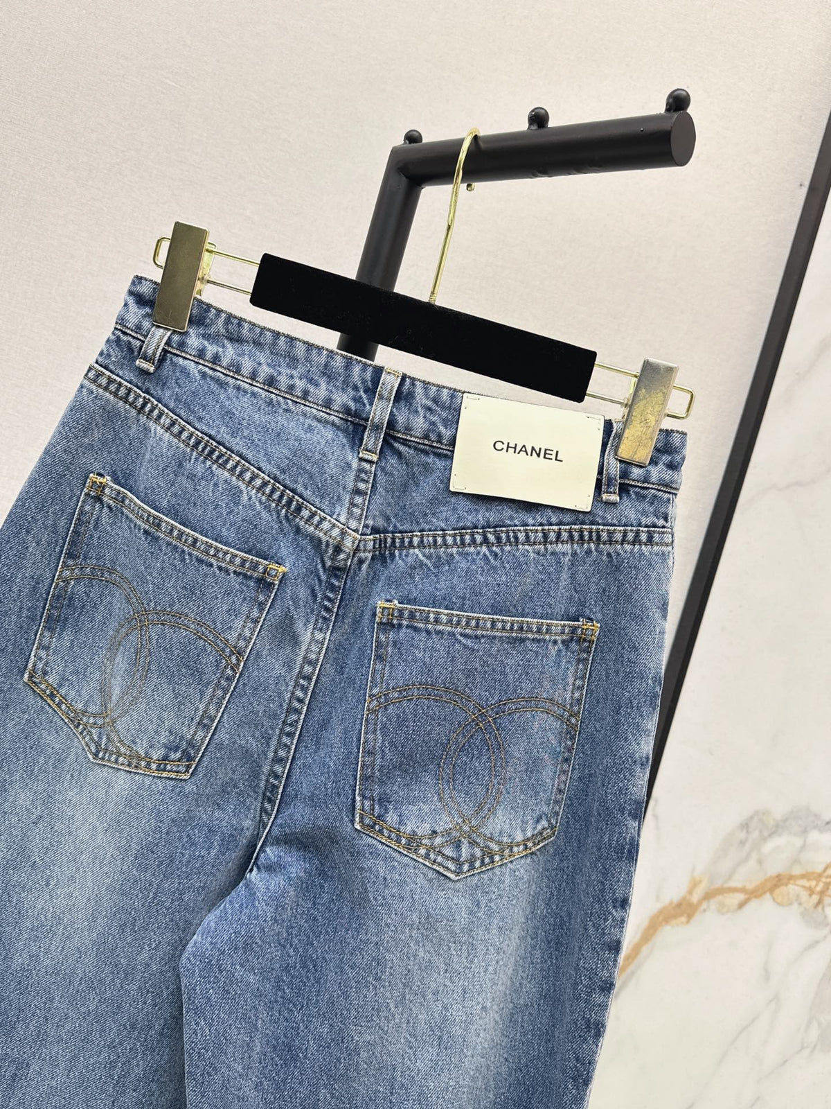 26FW New Stamp Logo Jeans 🩵