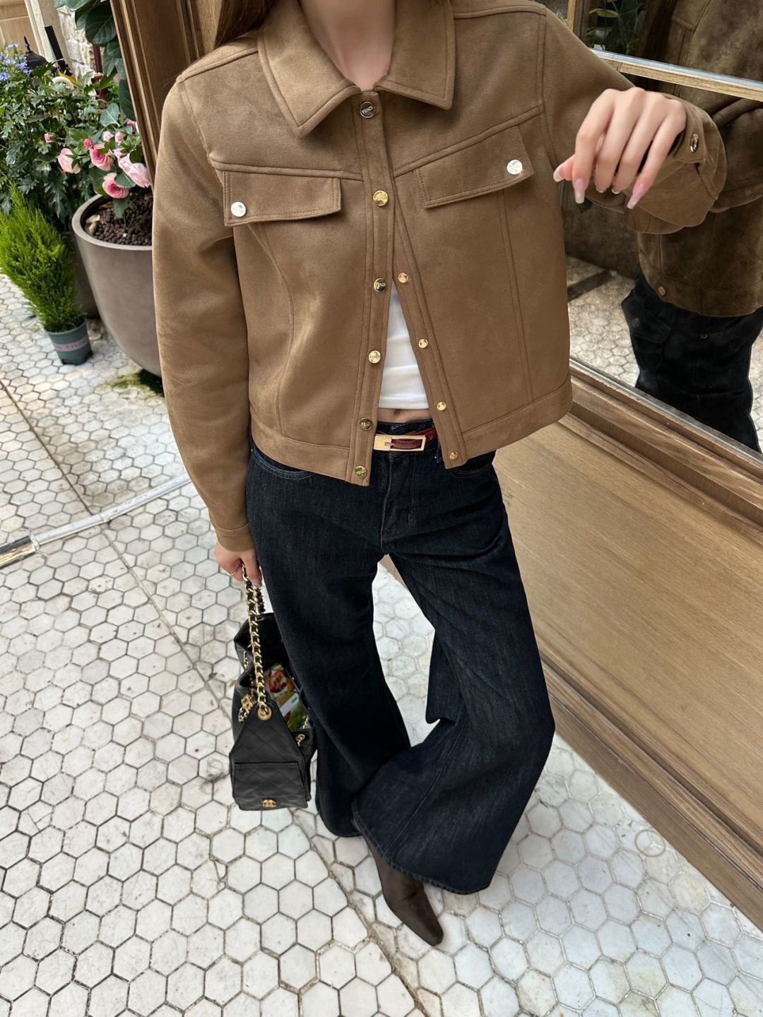 26FW New Eco-friendly Suede Jacket 🤎