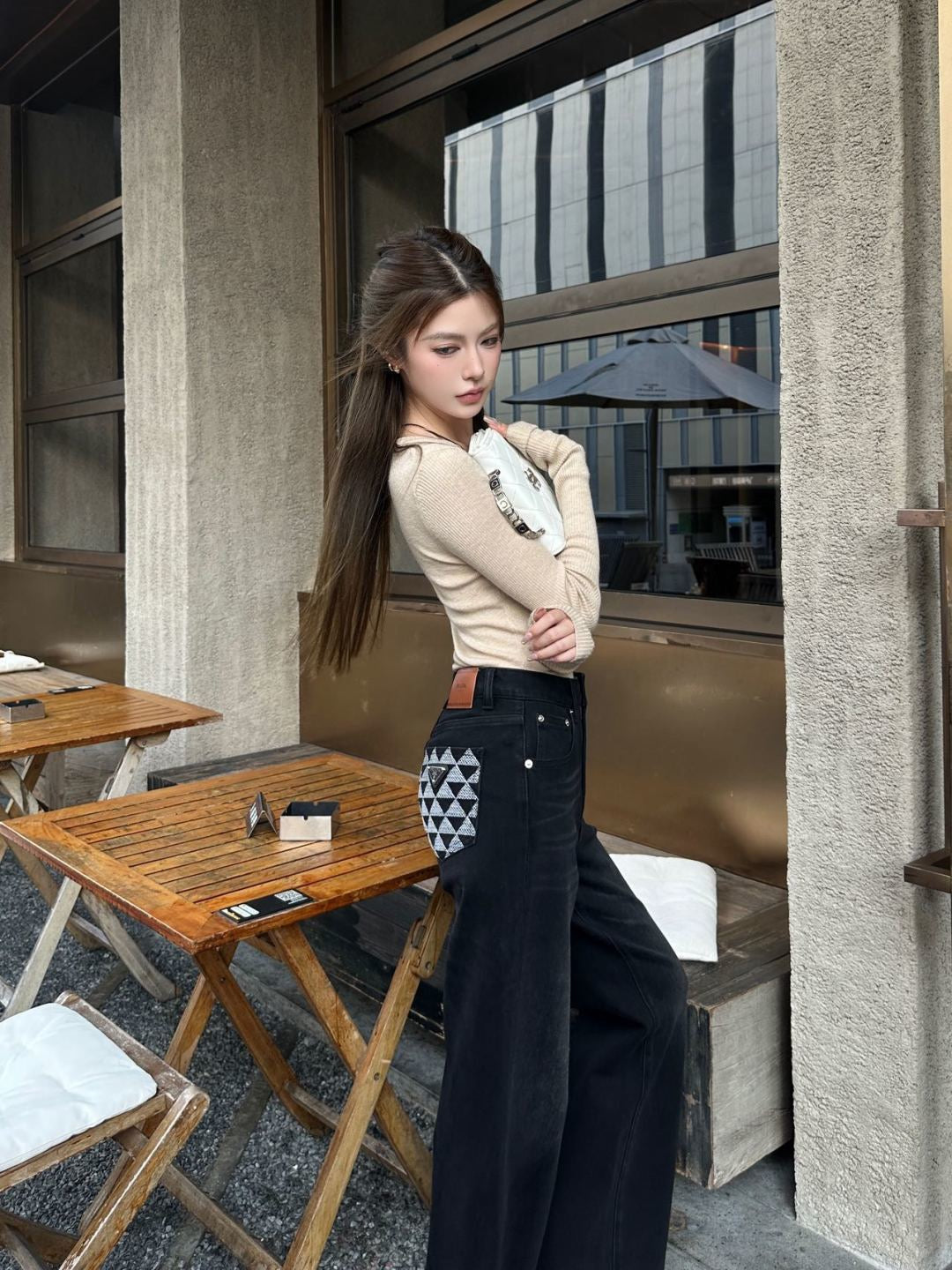 26FW New Straight-Leg Jeans 🩵🖤