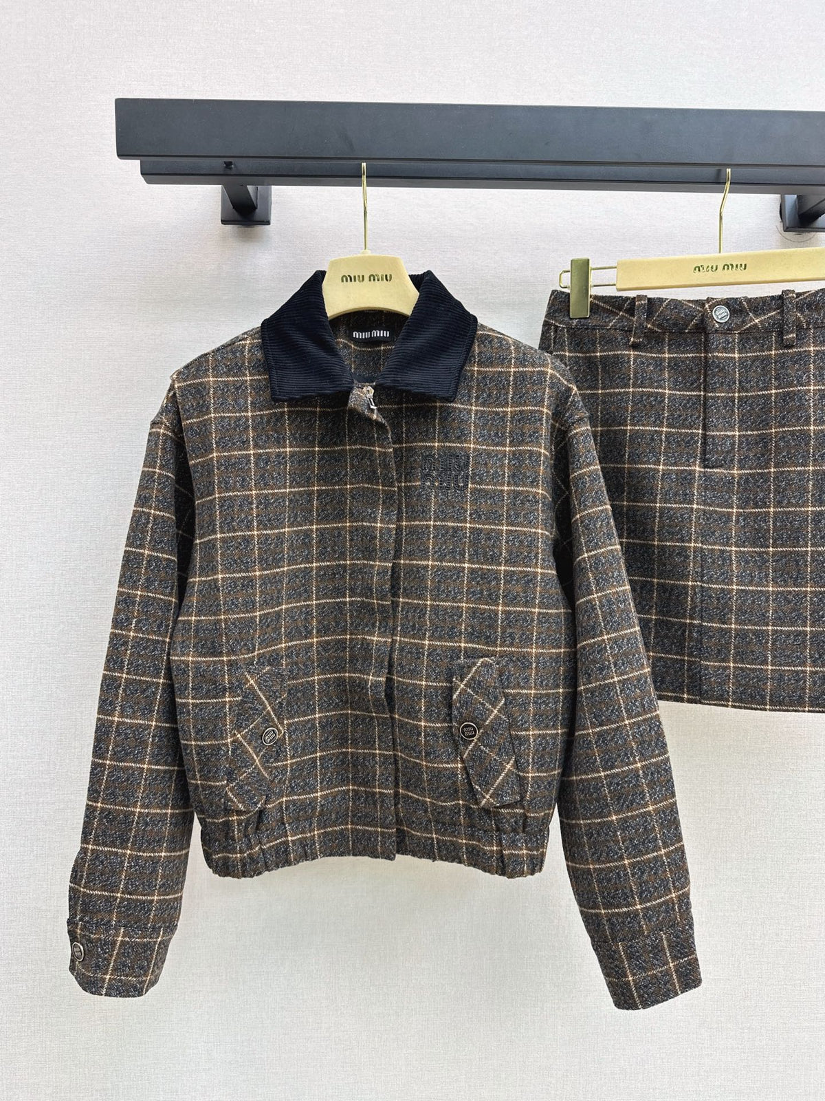 26FW New Vintage Plaid Set 🤎