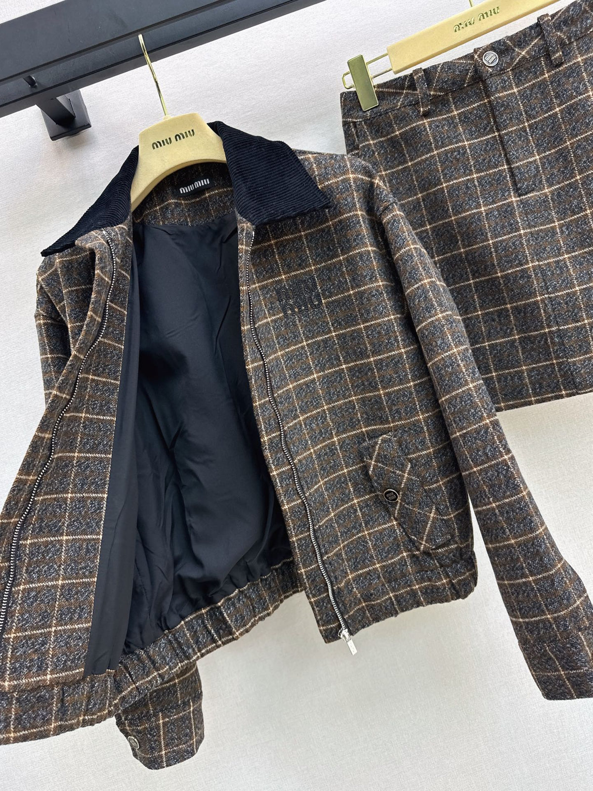 26FW New Vintage Plaid Set 🤎
