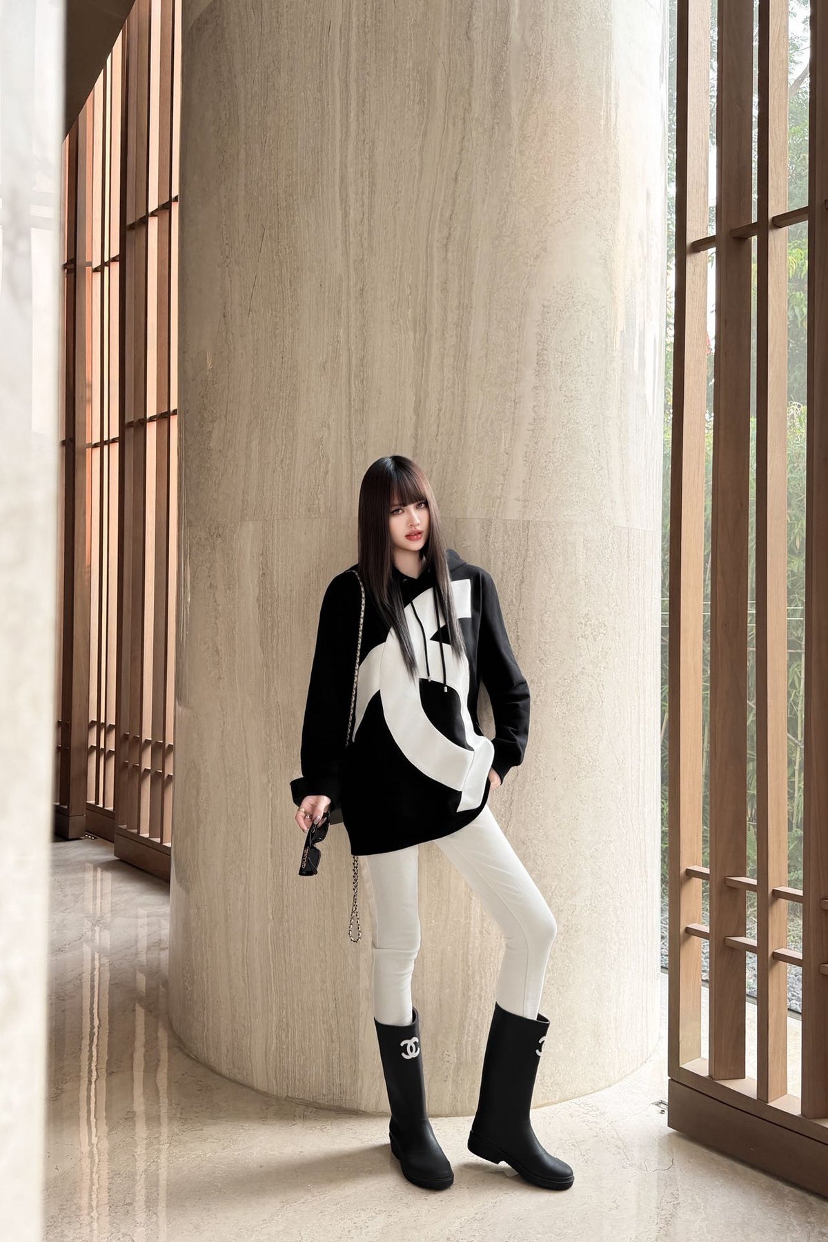 26FW New "Coco Girl" Sweatshirt Dress 🤍🖤