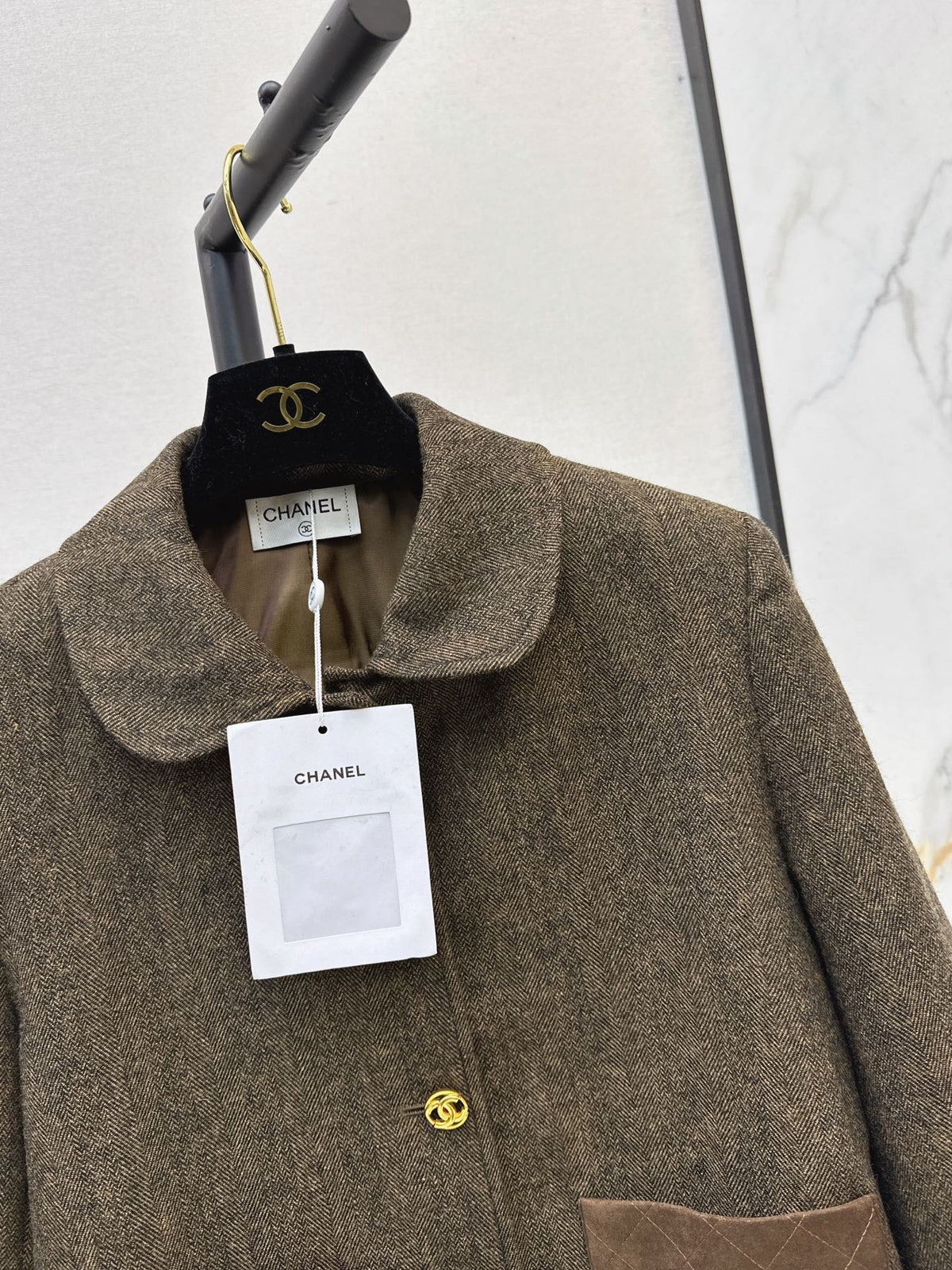 26FW New Collared Cropped Jacket 🤎