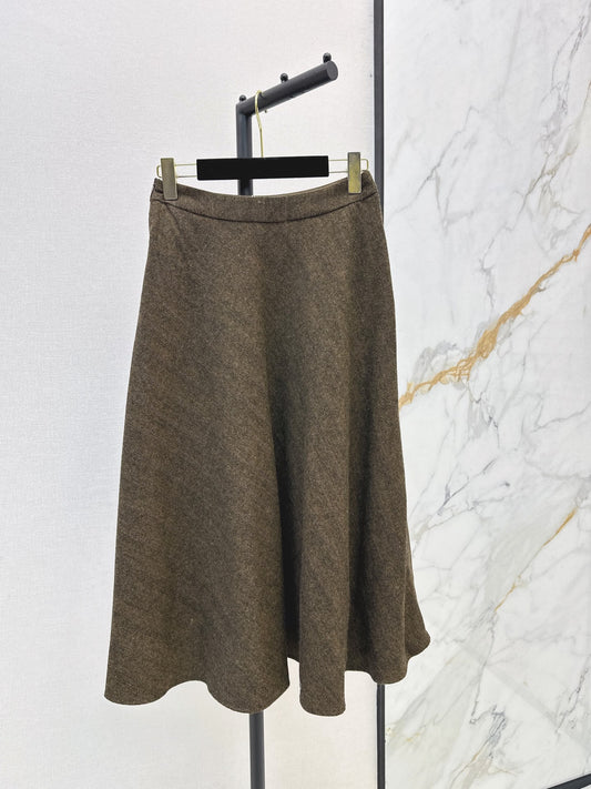 26FW New High-Waisted Flared Skirt 🤎
