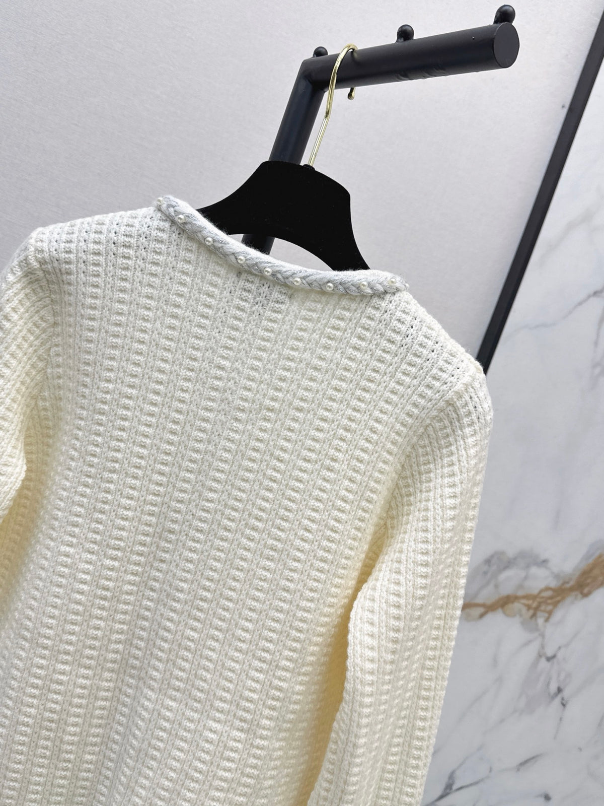 26FW New Four-Pocket Crew-Neck Knit Cardigan 🤍🖤
