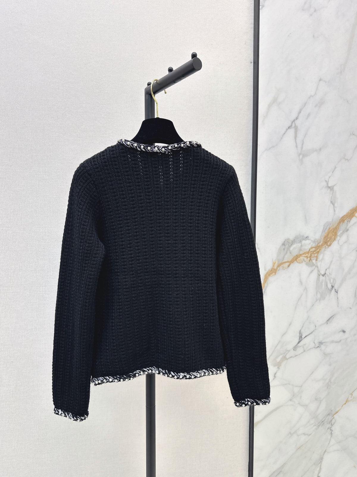 26FW New Four-Pocket Crew-Neck Knit Cardigan 🤍🖤