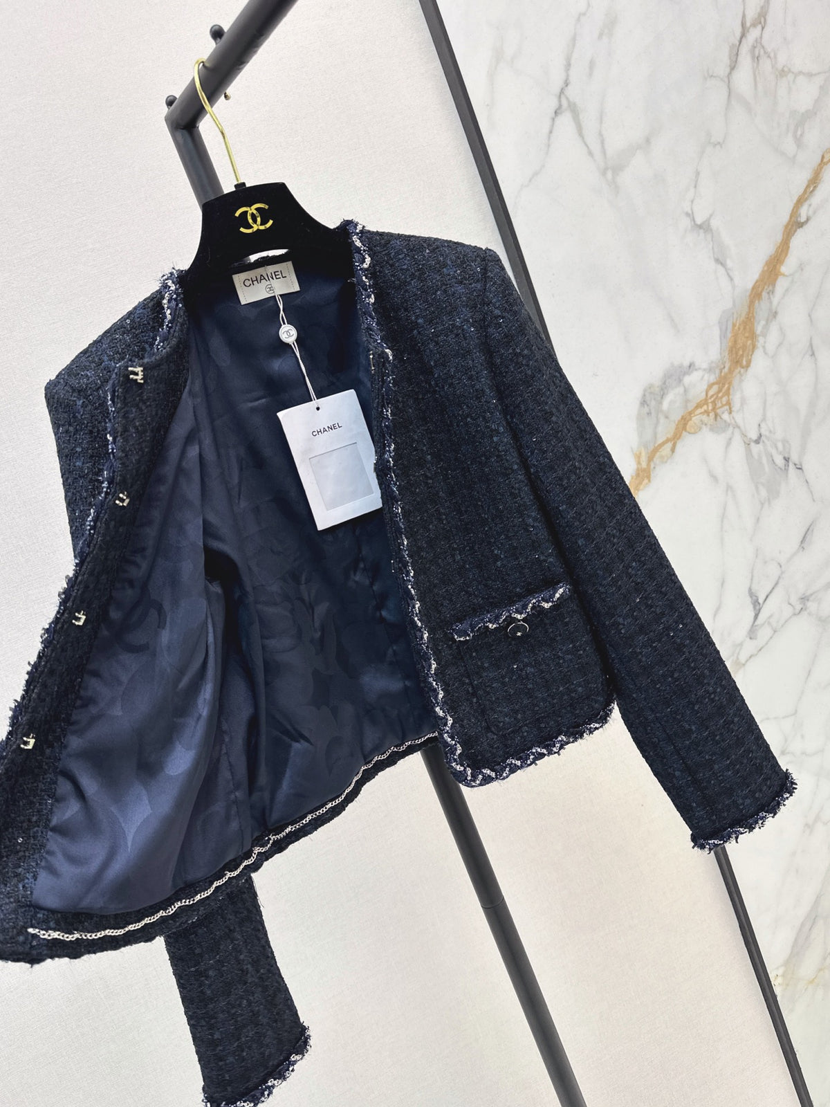 26FW New Knitted Crew-Neck Jacket with Pockets 🖤