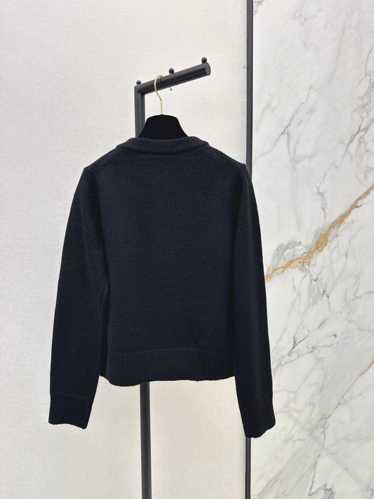 26FW New Crew-Neck Long-Sleeve Cardigan 🖤
