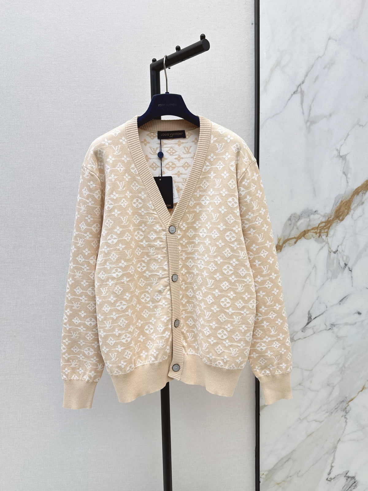 26FW New Jacquard Loose-Fit Knit Cardigan 🤍