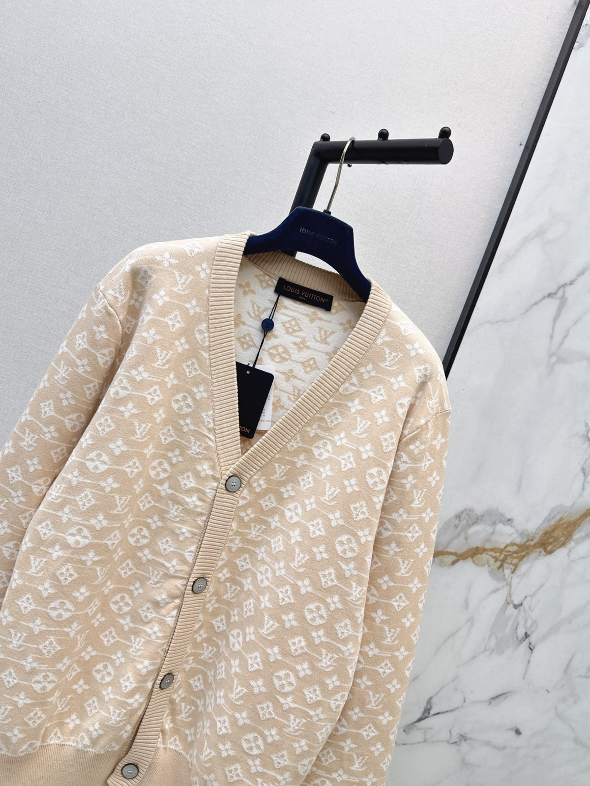 26FW New Jacquard Loose-Fit Knit Cardigan 🤍