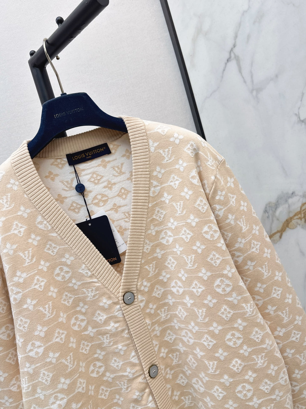 26FW New Jacquard Loose-Fit Knit Cardigan 🤍