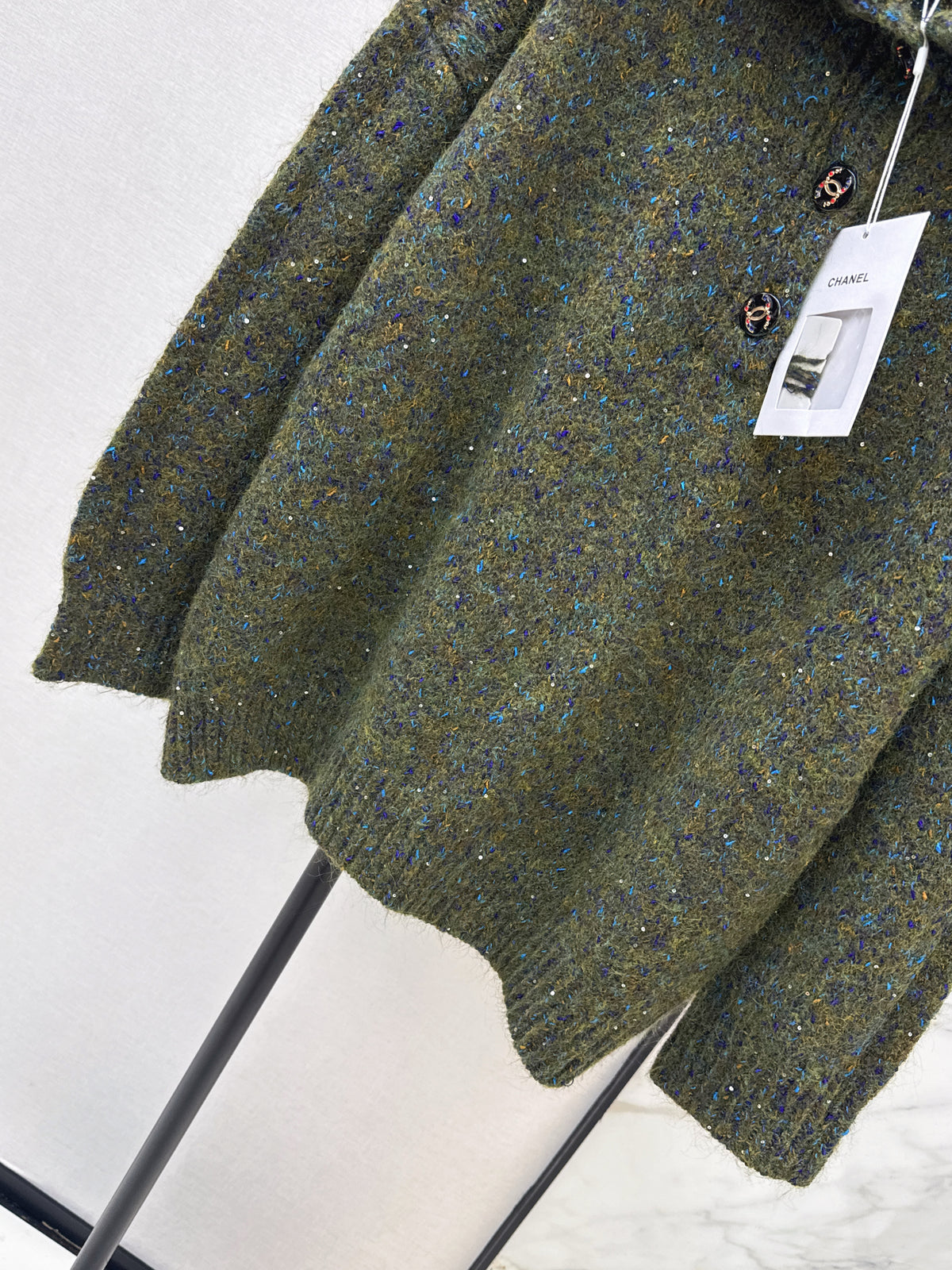 26FW New Oversized Drop-Shoulder Knit Cardigan 💚