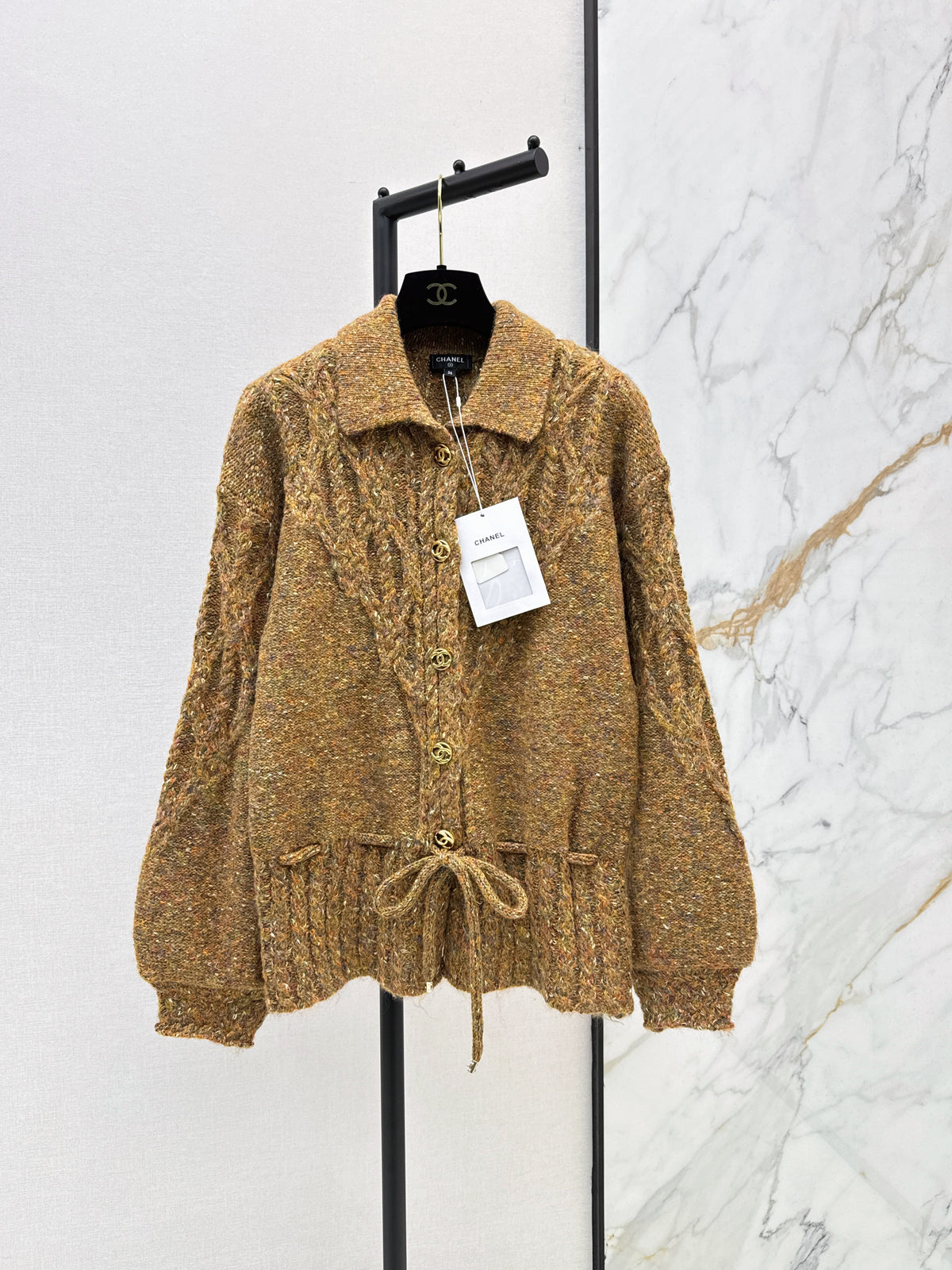 26FW New Collared Knit Cardigan 🤎
