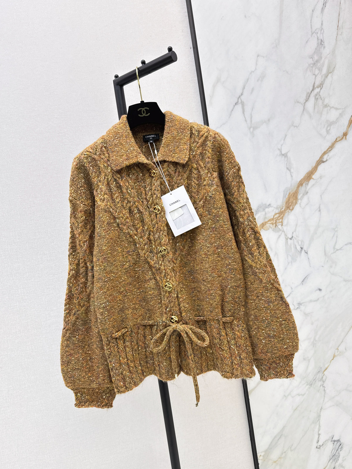 26FW New Collared Knit Cardigan 🤎