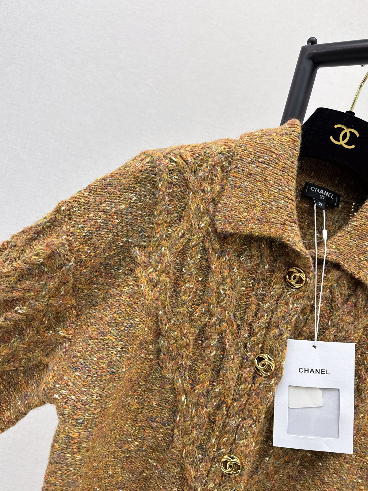 26FW New Collared Knit Cardigan 🤎