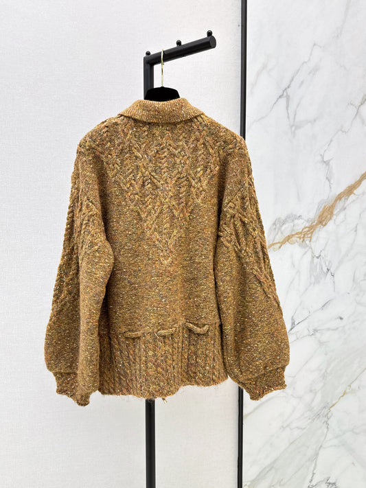 26FW New Collared Knit Cardigan 🤎
