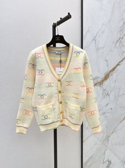 26FW New Logo Jacquard Cardigan 🤍