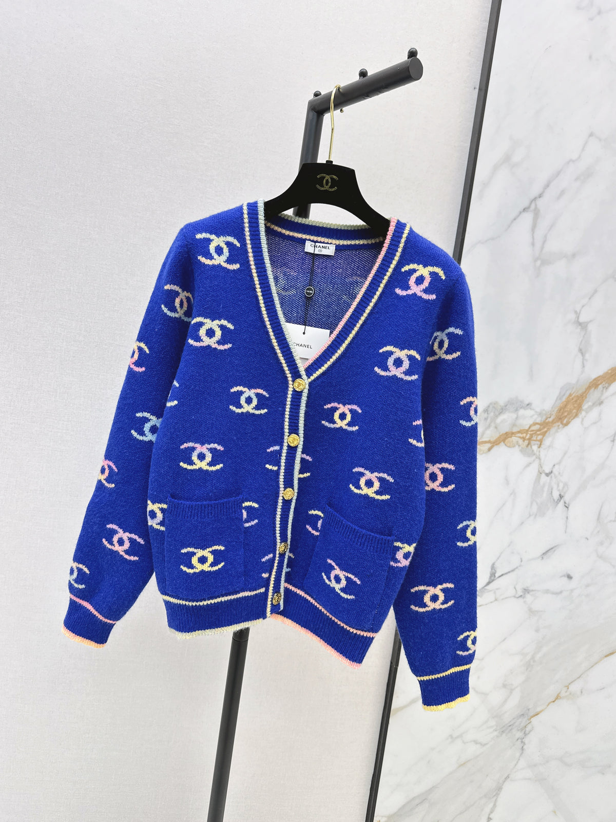26FW New Logo Jacquard Cardigan 💙