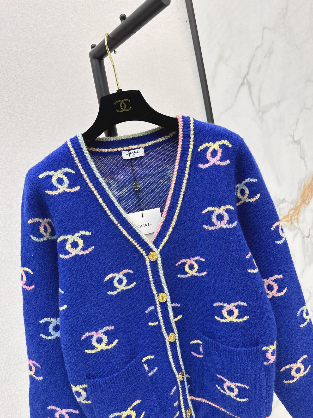 26FW New Logo Jacquard Cardigan 💙
