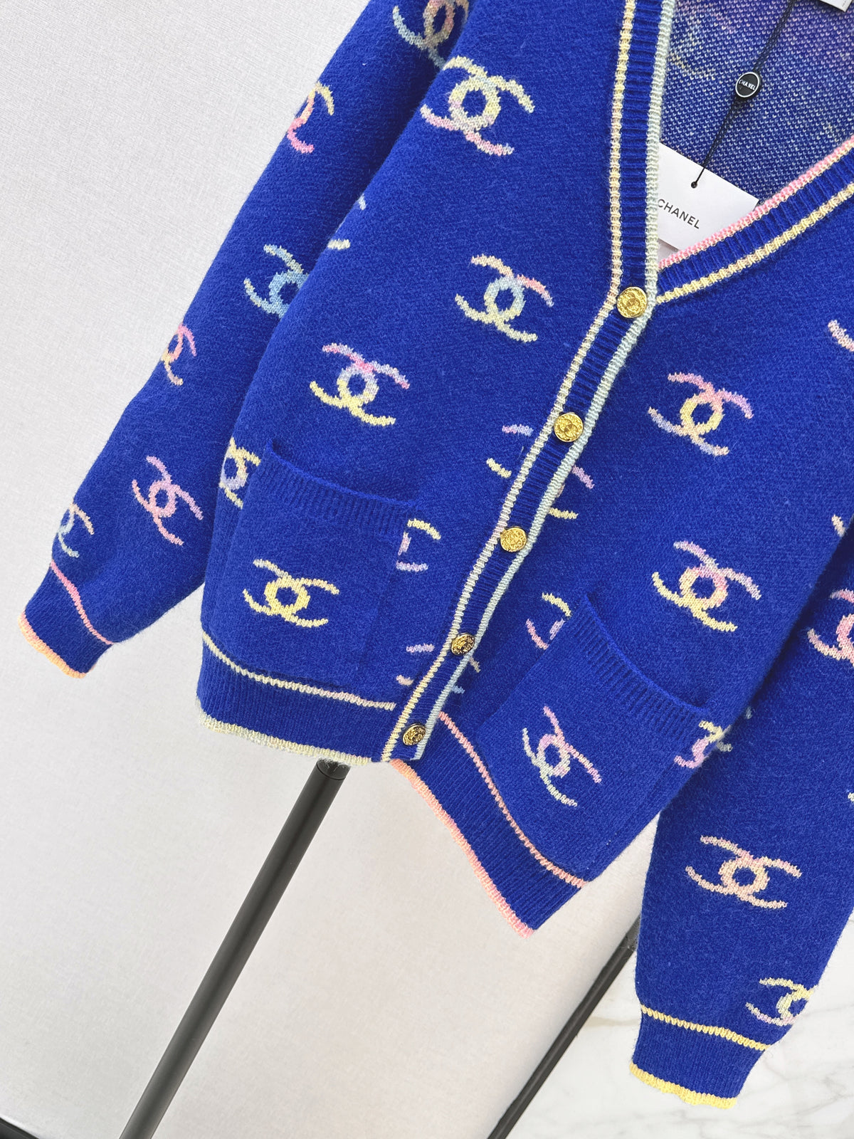26FW New Logo Jacquard Cardigan 💙