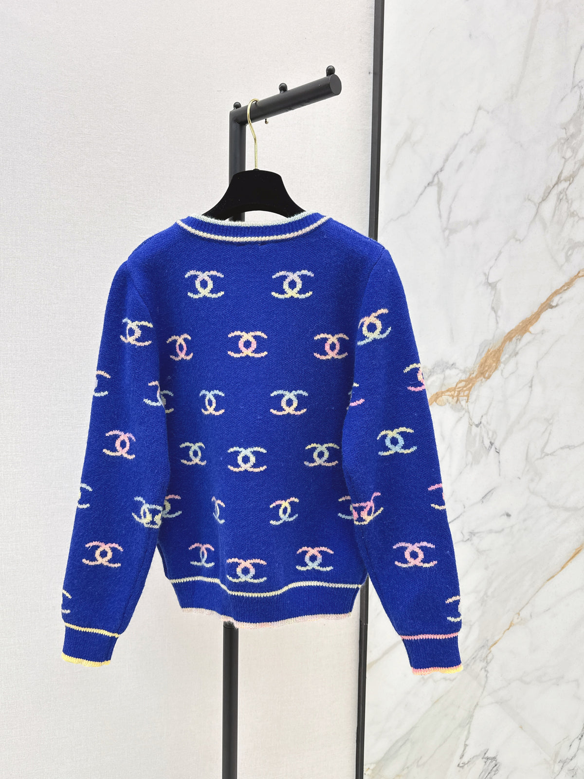 26FW New Logo Jacquard Cardigan 💙