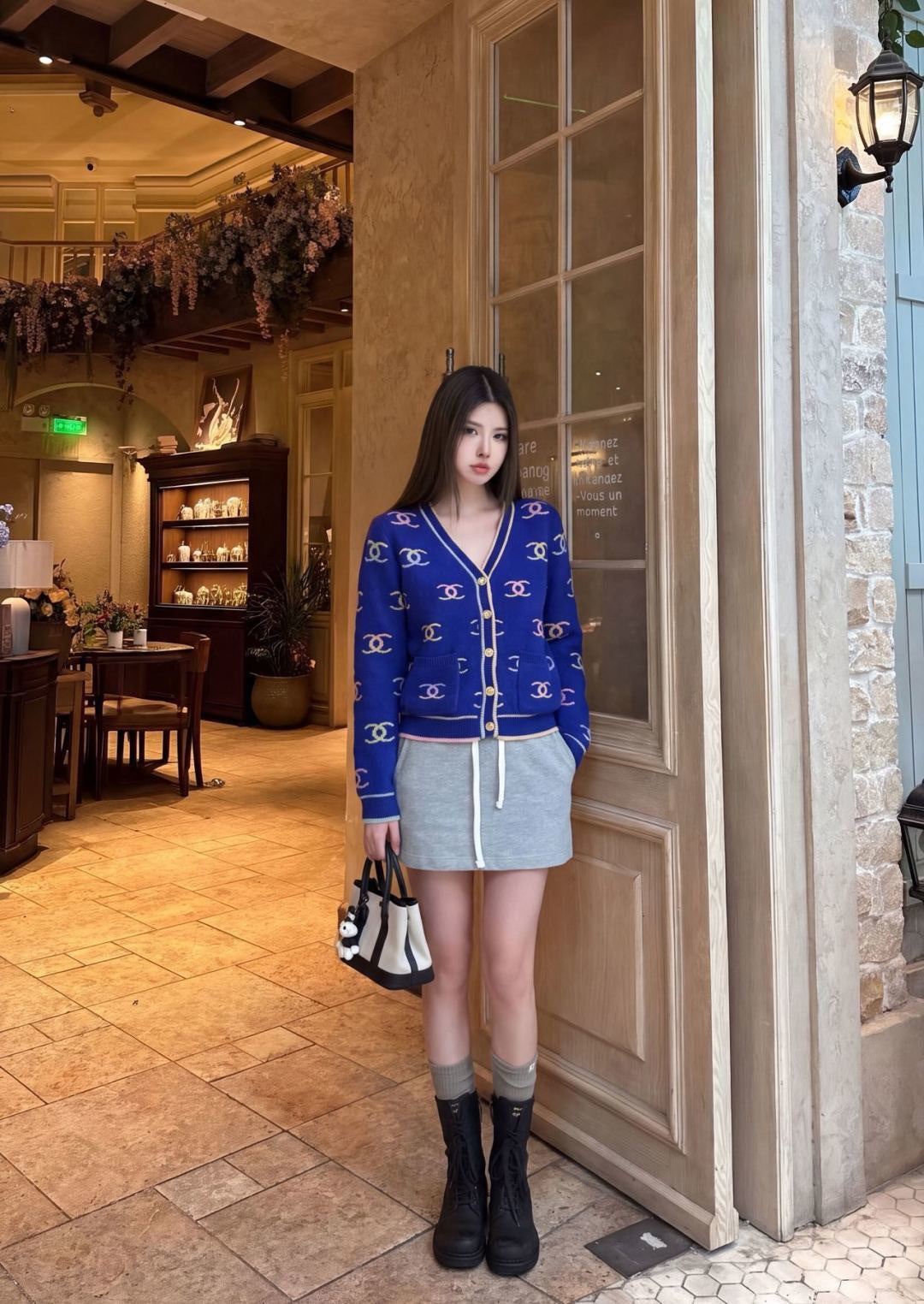 26FW New Logo Jacquard Cardigan 💙