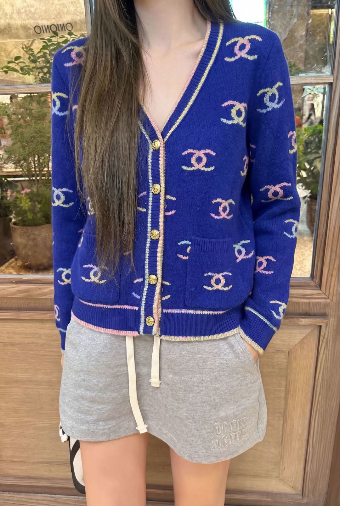 26FW New Logo Jacquard Cardigan 💙