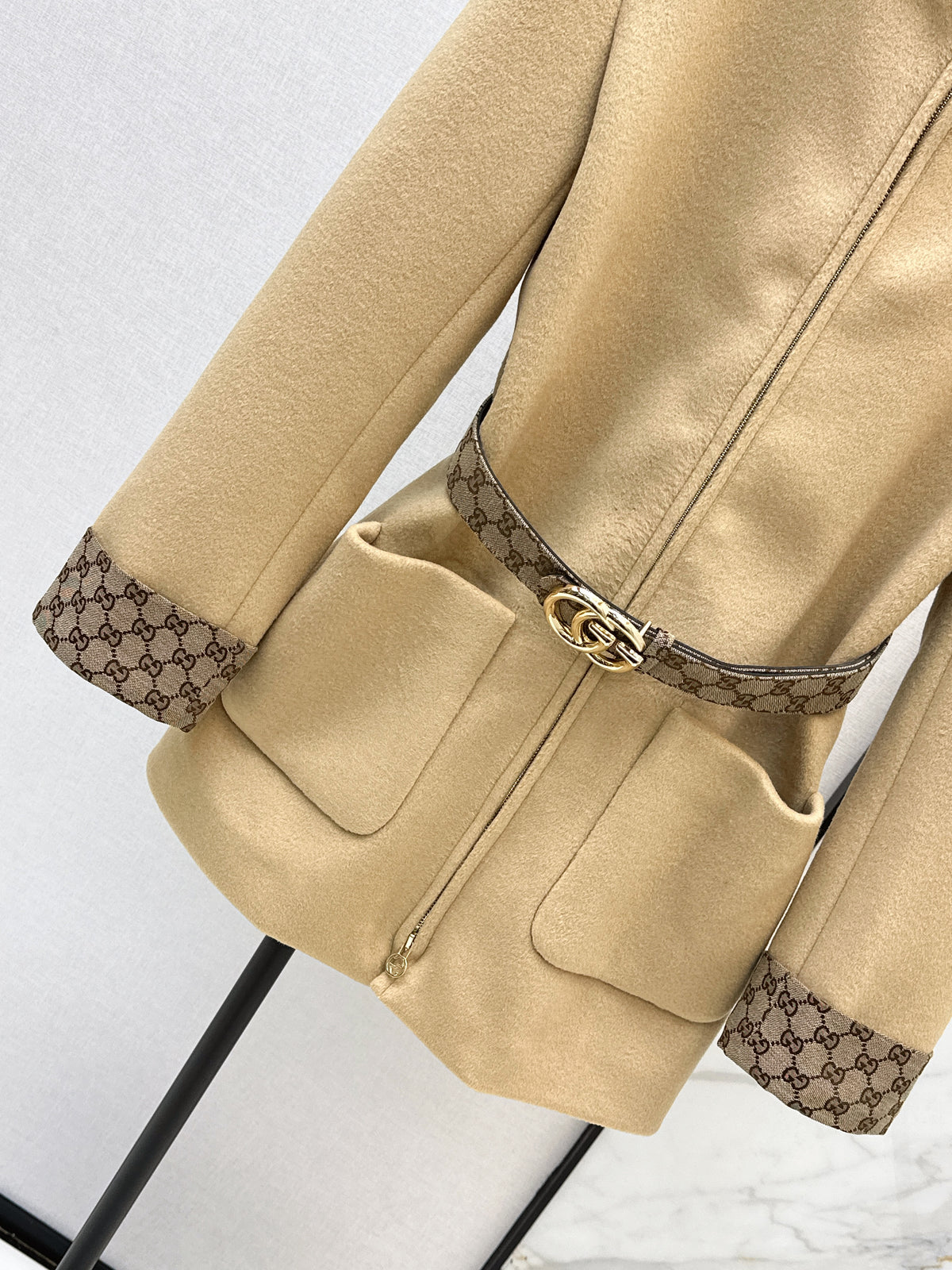 26FW New Mid-Length Hooded Wool Coat 🤎🖤